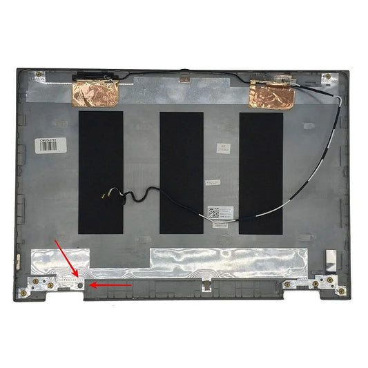 Carcaça Tampa Notebook Dell Inspiron 13 5368 5378 Cinza Com Detalhe