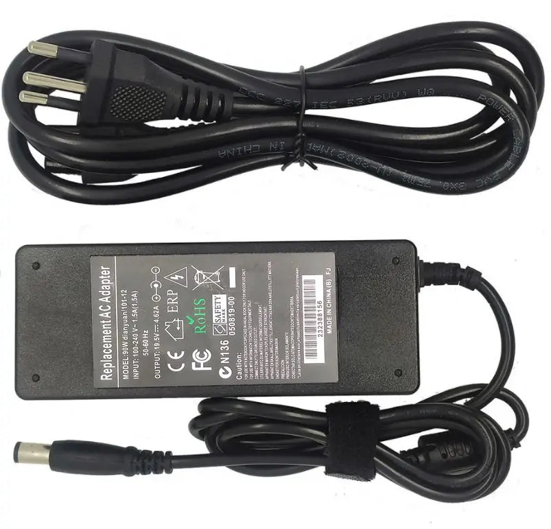 Carregador Para Notebook Dell 19.5v 4.62a 7.4x5.0mm 90w Paralela