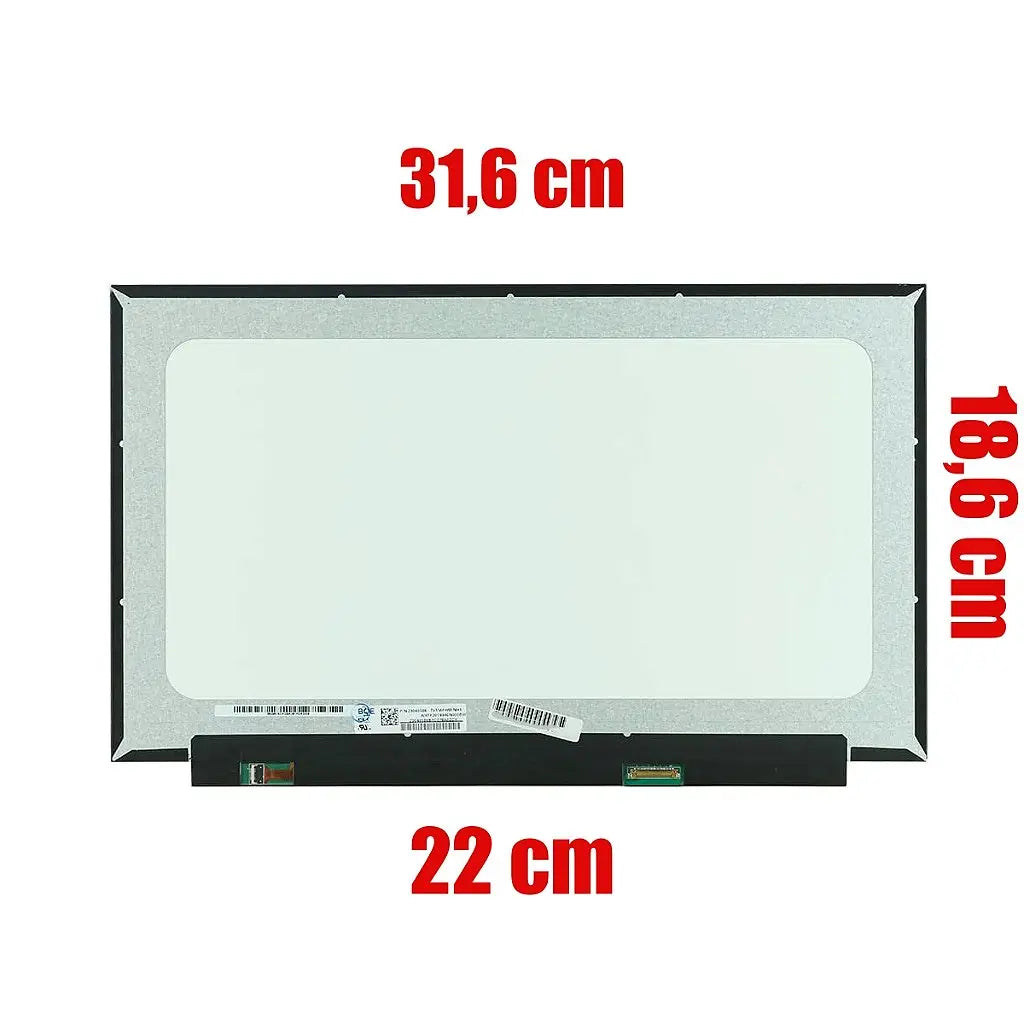Tela Notebook 14.0 Full Hd Slim 30 Pinos B140han04.3 B140han04.5 Lp140wf7 Sp C1 Tv140fhm-Nh1 B140han04.1 N140hca-Eac