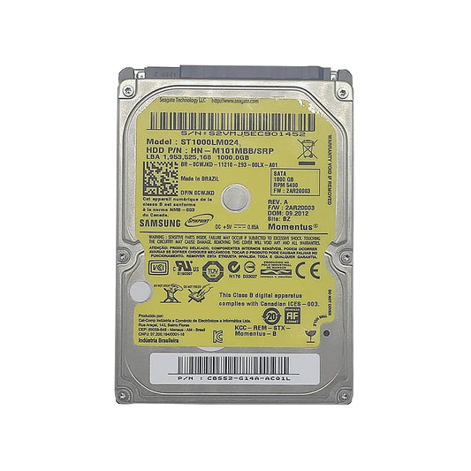 Hd 1tb Para Notebook Slim 7mm Testado 100% Xbox Ps4 Ps3