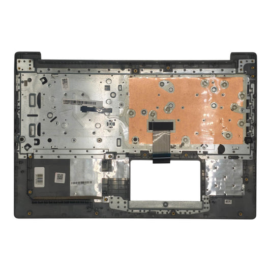 Palmrest Base Superior Teclado Lenovo IdeaPad S145-15 IIL IWL AST ABNT2 Prata AP1A4000C00 Com Detalhe
