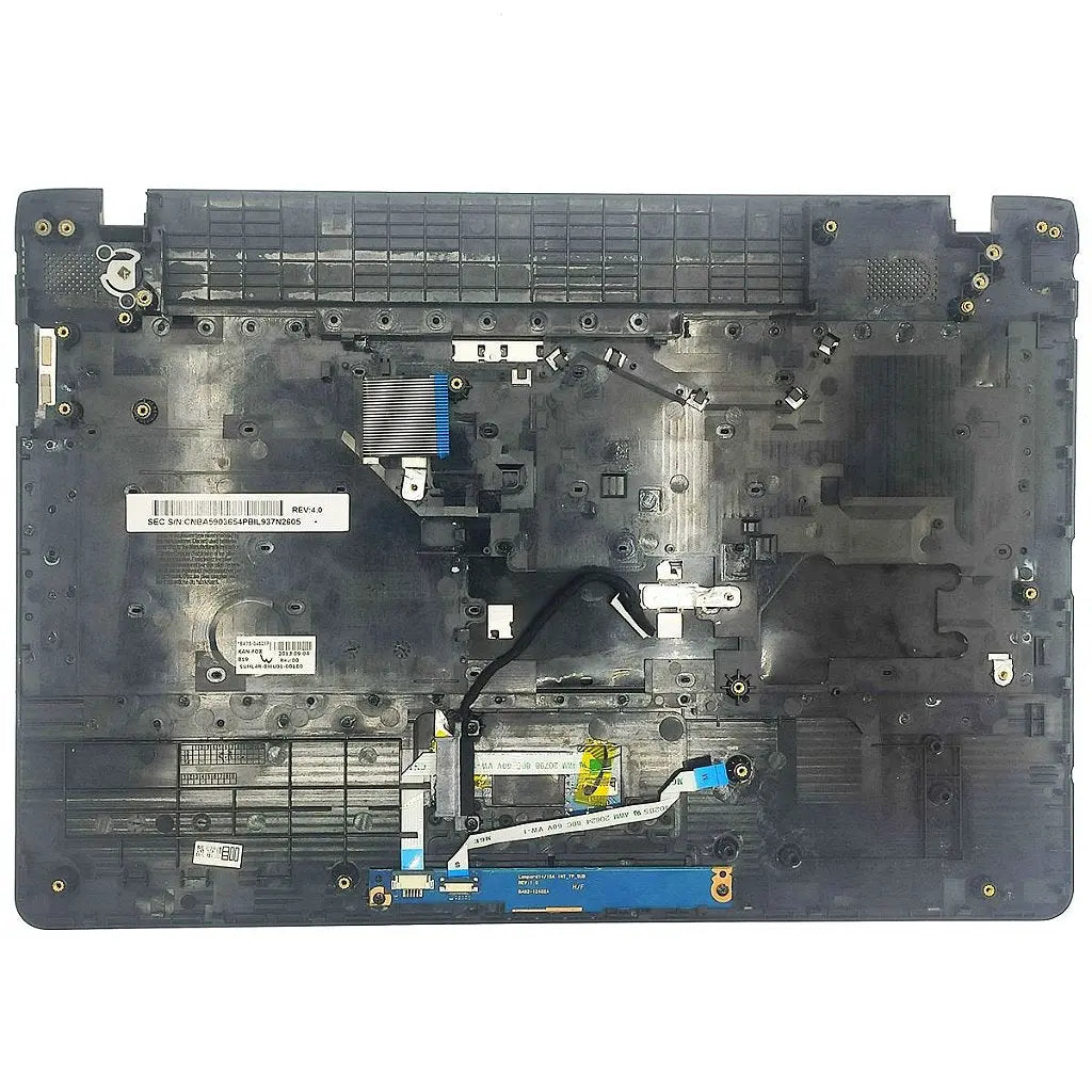 Carcaça Base Superior Com Teclado Notebook Samsung Np275e4e Np270e4e Preto Azulado