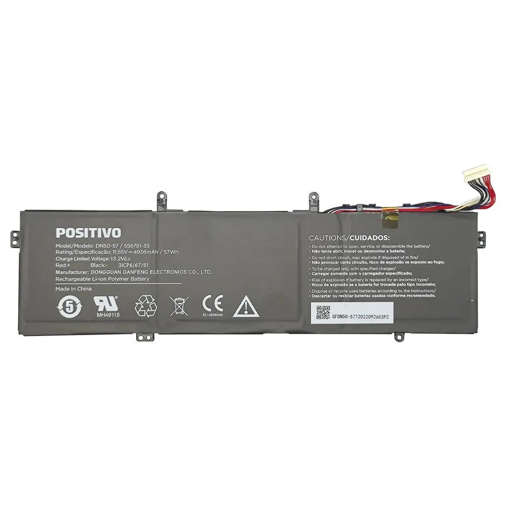 Bateria Notebook Positivo Master n8440 dn50-57 556781-3s 11.55v