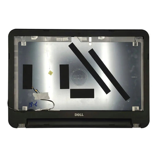 Carcaça Tampa e Moldura Notebook Dell Inspiron 15 5521 5537 3537 3521 0jck2f 024k3d Aço escovado/Preto