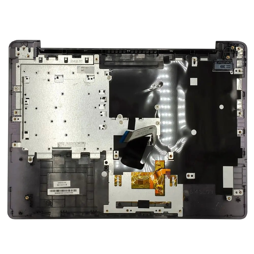 Carcaça Base Superior Com Teclado Notebook Vaio C14 Vjc141f11x 62rpns43c60-4001 Cinza Chumbo