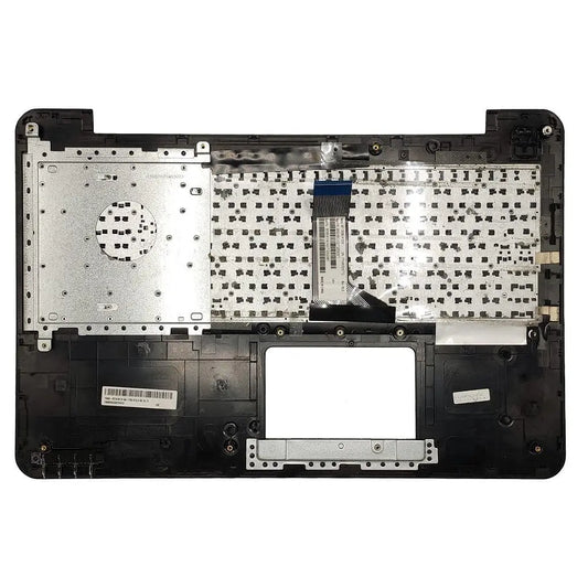 Carcaça Base Superior Com Teclado Notebook Asus X555l X555b Prata Leia