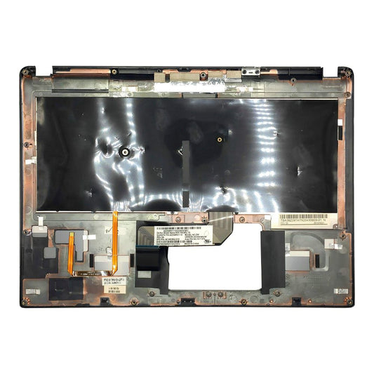 Carcaça Base Superior Notebook Acer Aspire M5-481pt Cinza Com Detalhe