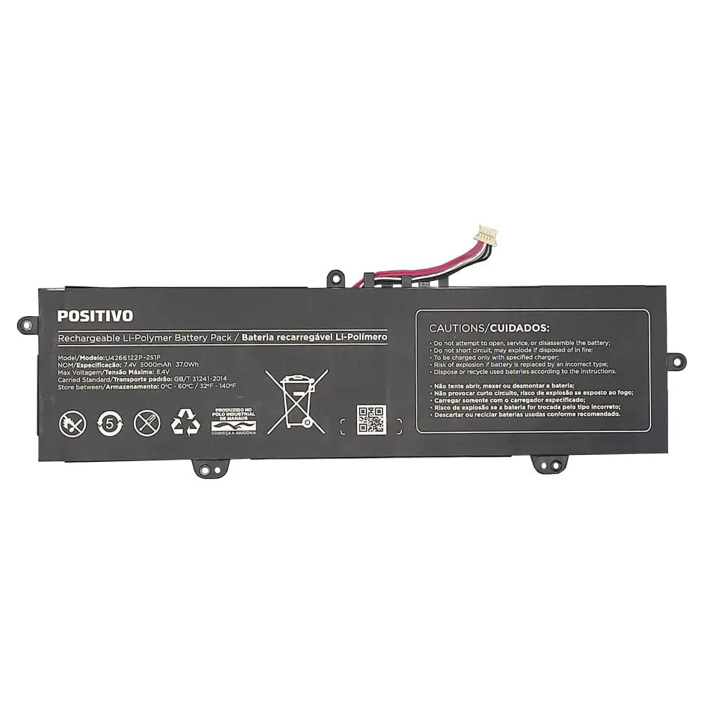 Bateria Para Notebook Positivo Motion C4128g-15 U4266122p-2s1p 7.4v
