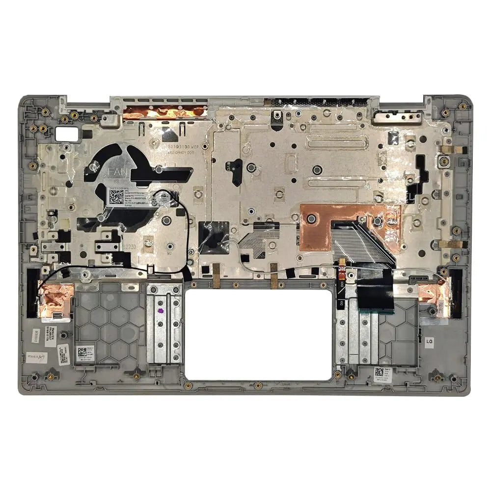 Carcaça Base Superior Com Teclado Retro iluminado Notebook Dell Inspiron 14 5490 5498 0xy95y Prata