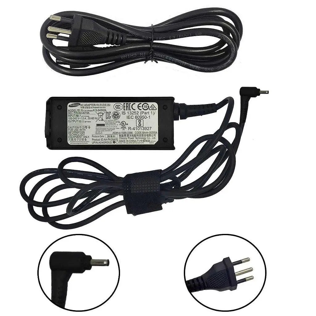 Carregador Notebook Samsung 19v 3.16a 60w 3.0x1.0mm Original