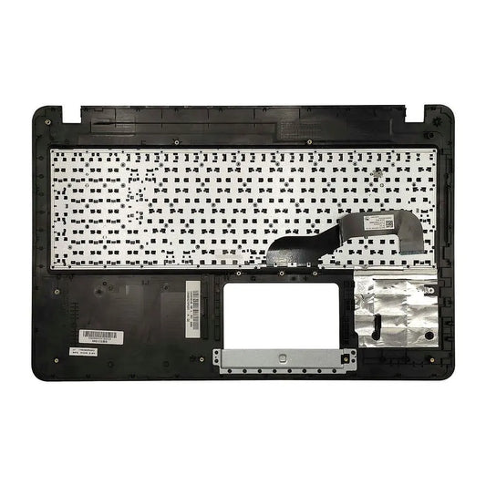 Carcaça Base Com Teclado Notebook Asus X543m X543n X543ma Azul escuro Com Detalhe