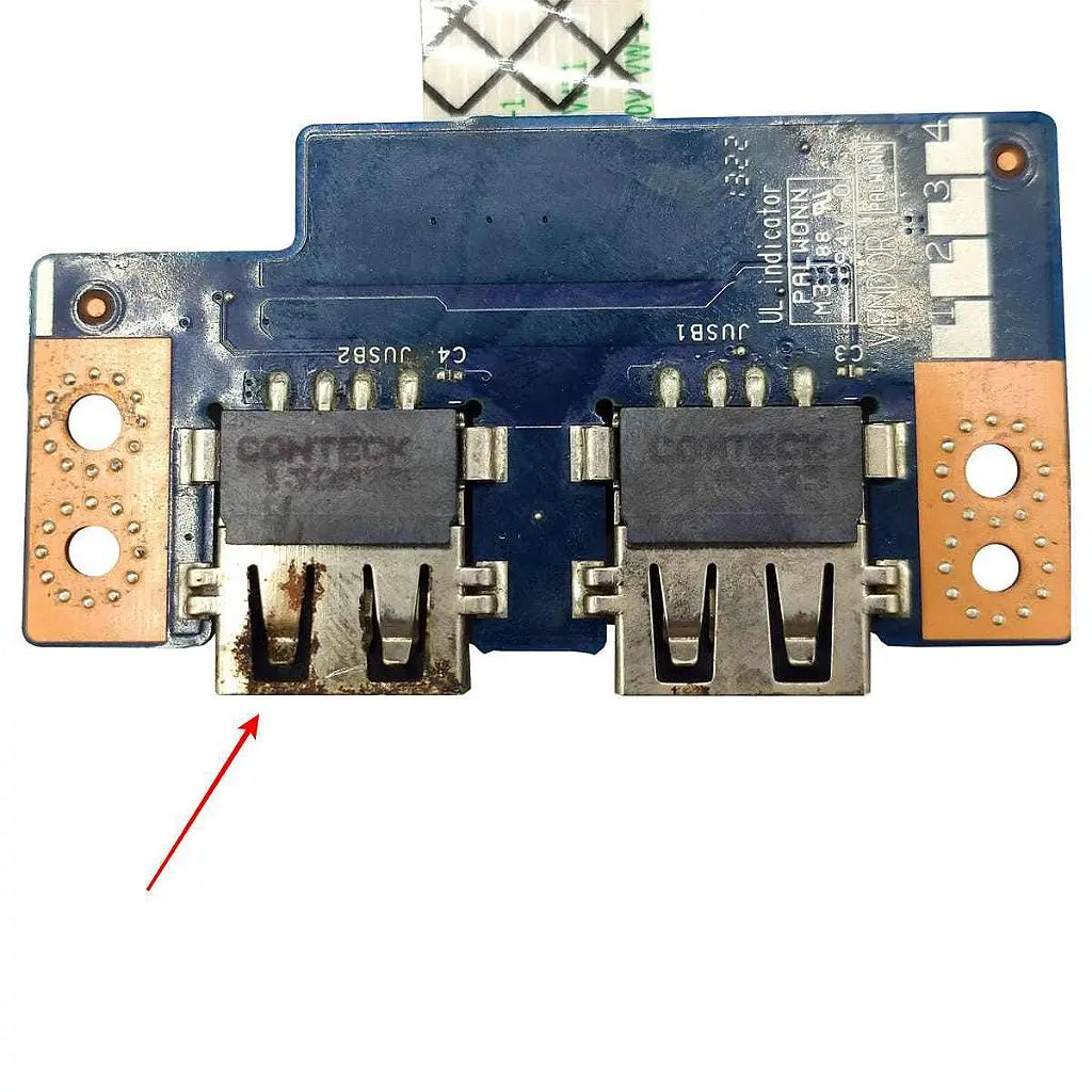 Placa Usb Notebook Acer Aspire E1-510 E1-530 E1-532 E1-572 Ls-9532p Com Detalhe
