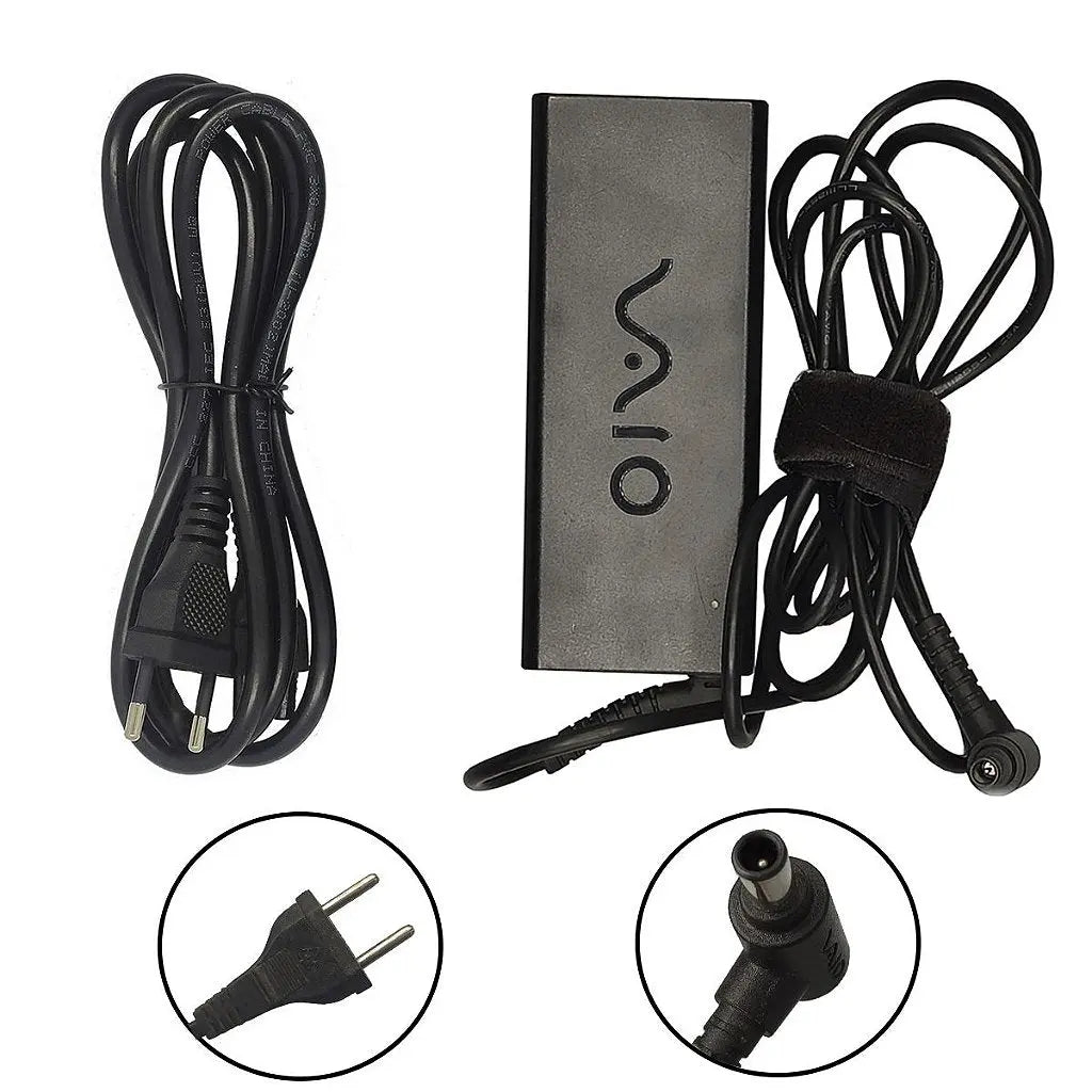 Carregador de Notebook Sony Vaio 19.5v 3.9a 75w Pcg-71911m Vpceh1s0e Vgp-Ac19v10 Vgp-Ac19v11 Vgp-Ac19v12 Vgp-Ac19v13 19.5v 3.9a 6.5x4.4mm Original