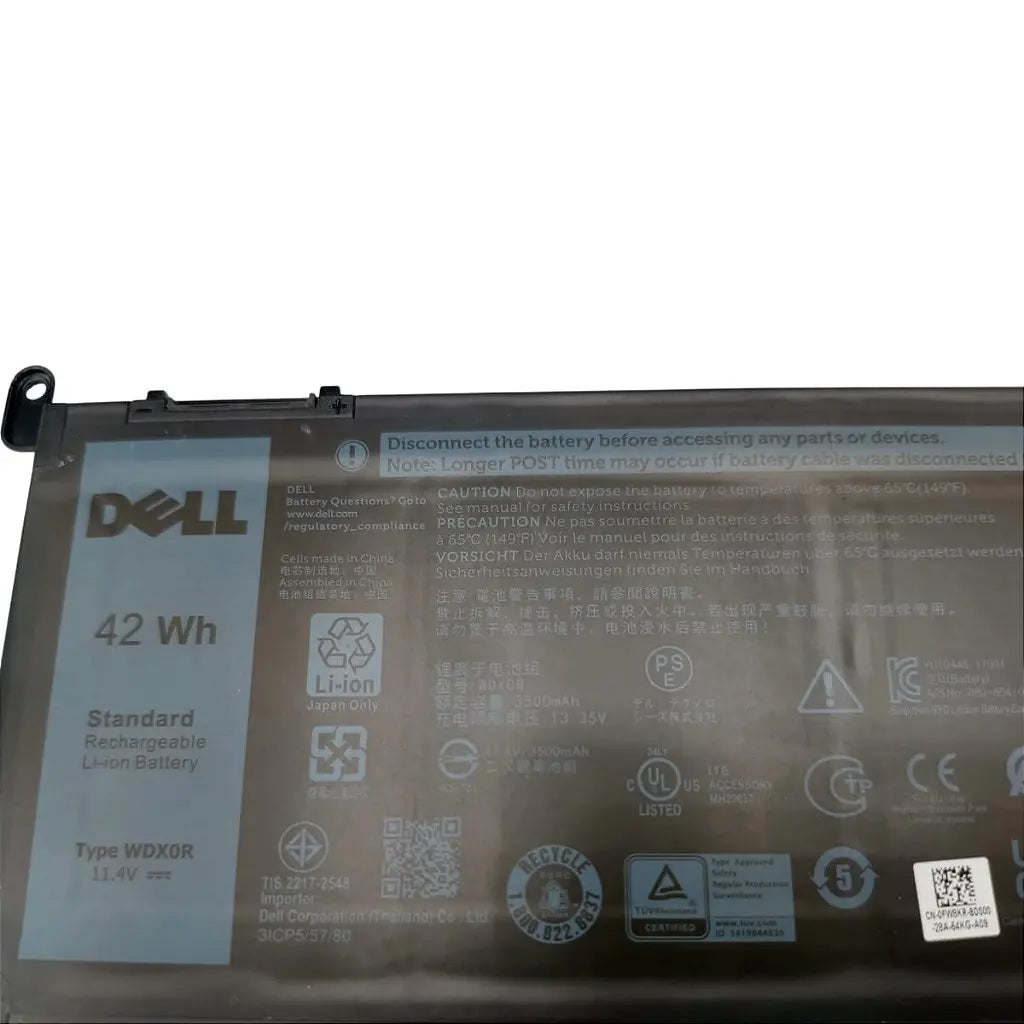 Bateria Notebook Dell Inspiron 7560 7460 5538 5378 5368 7368 Vostro 5568 5368 Wdx0r 11.4v Com Detalhes