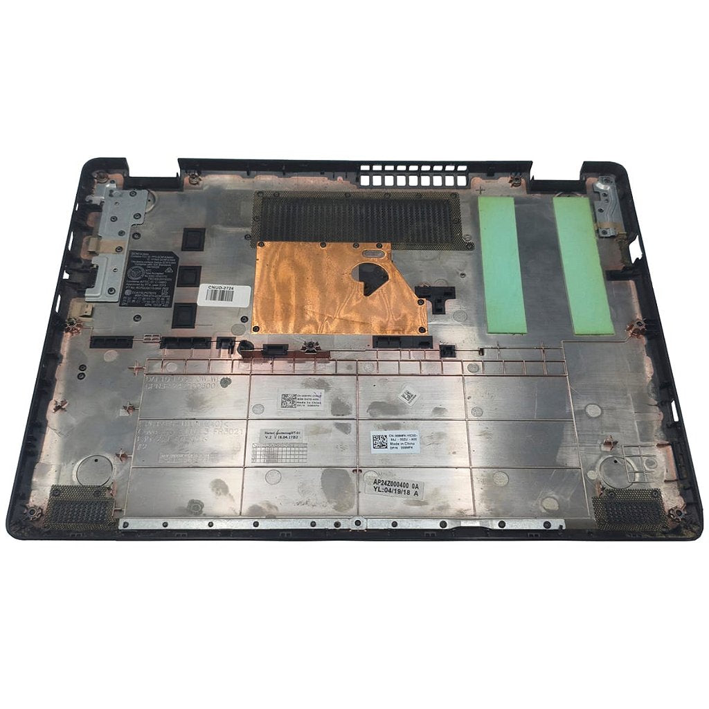 Carcaça Base Inferior Notebook Dell Latitude 3490 008mfk Preto Com Detalhe
