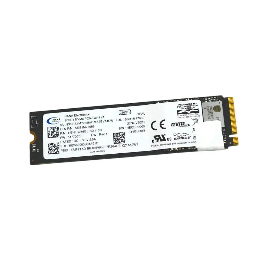 Ssd 256gb M.2 2280 Nvme Hana Pci-e Gen4x4 Opal