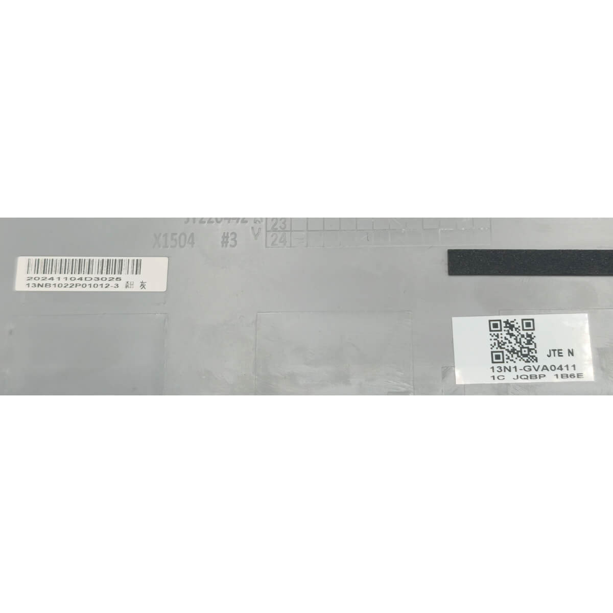 Tampa Tela Carcaça Traseira com Antena Wi-Fi para Asus Vivobook X1504Z - 13N1-GVA0411 Com Detalhe