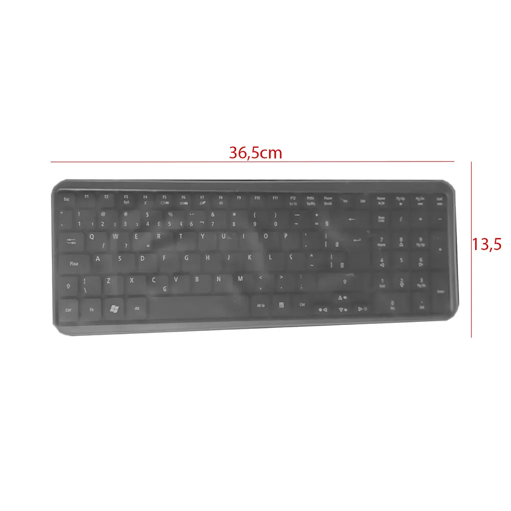 Protetor de Teclado Notebook 15.6 e 17 Polegadas Silicone