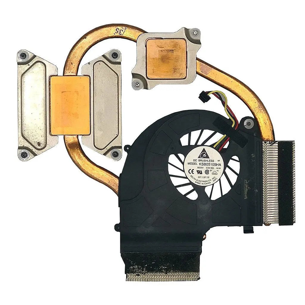 Cooler Com Dissipador Para Notebook Hp Pavillion Dv5-2231br 6043b0078202 606889-001