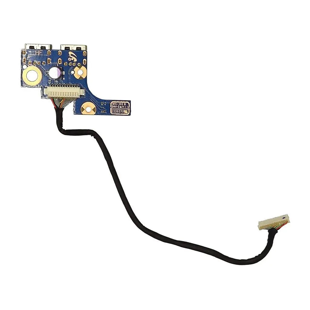 Placa Power Botão On Off + Usb Samsung Np270e5g E Np270e5e Np270e5j Ba92-13611a
