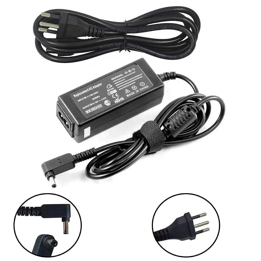 Carregador Para Notebook Asus X543m X543ma 19v 2.37a 45w 4.0X1.35mm Paralela