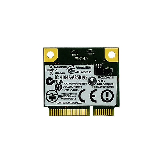 Placa Wifi 2.4Ghz Bluetooth 3.0 Atheros Ar5b195 Dw1702 Para Notebooks Dell