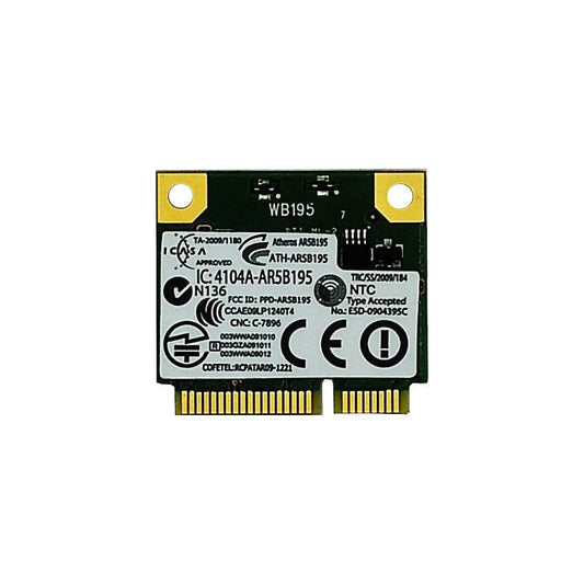 Placa Wifi 2.4Ghz Bluetooth 3.0 Atheros Ar5b195 Dw1702 Para Notebooks Dell