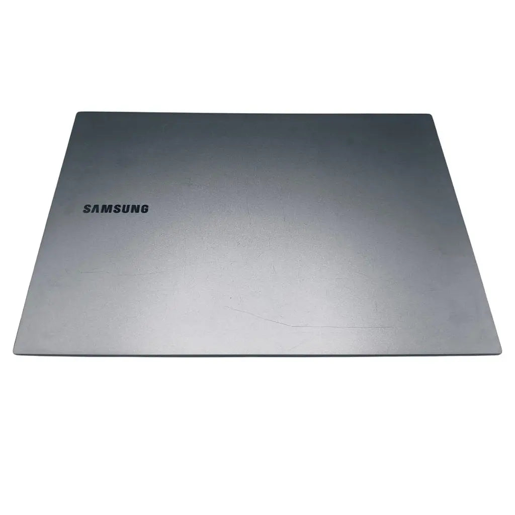 Carcaça Tampa Notebook Samsung Np550xcj Prata Com Detalhe