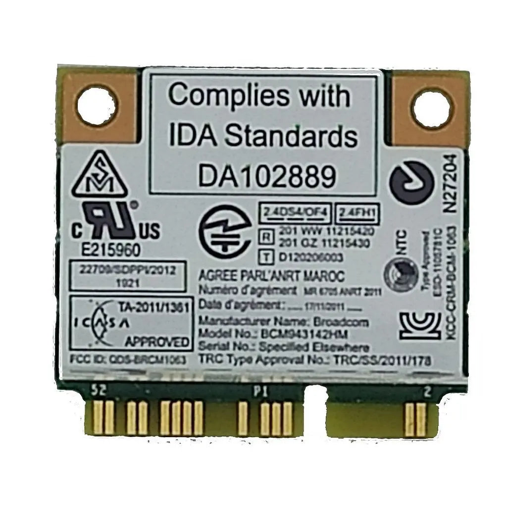 Placa Wireless Wifi Bluetooth Notebook Broadcom Bcm943142hm