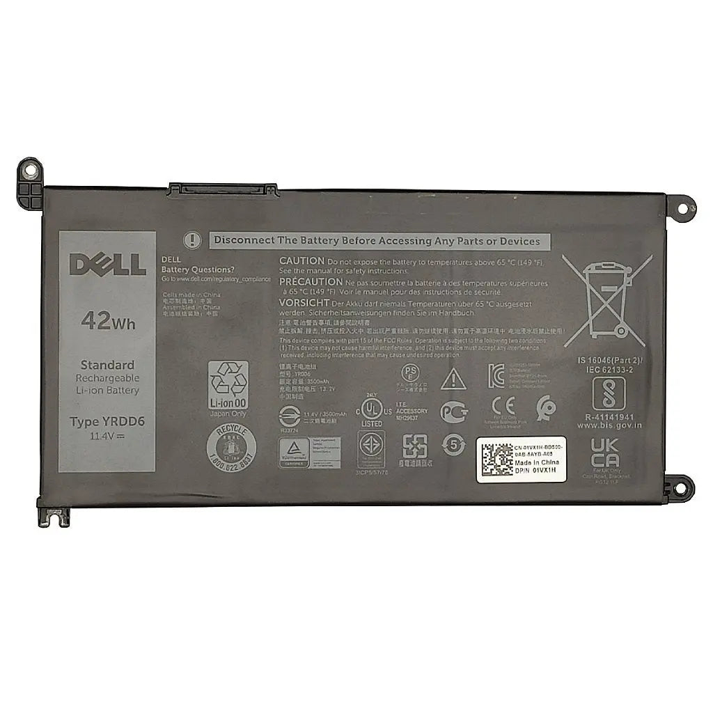 Bateria Notebook Dell Inspiron 3493 3582 3583 P75F106 3584 P75F005 3593 17-3793 5480 5482 5485 5491 42wh 11.4v Original