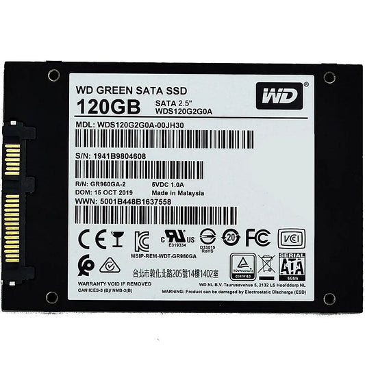 Ssd 120gb Western Digital Wg Green Notebook Pc Desktop