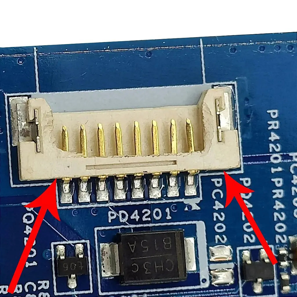 Placa Mãe Notebook Acer E1-522 48.4zk06.03m Amd - Detalhe