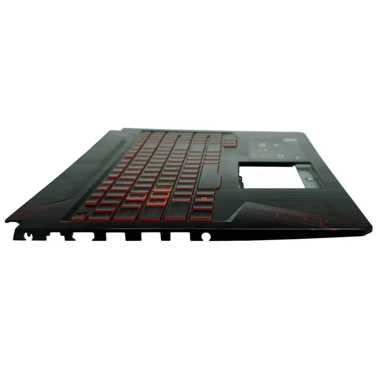 Base Superior Com Teclado Francês Retroiluminado Asus TUF Gaming FX504G FX504GD FX504GE FX504GM 3RBKLTFJN20 3BBKLTAJNL0 Asus