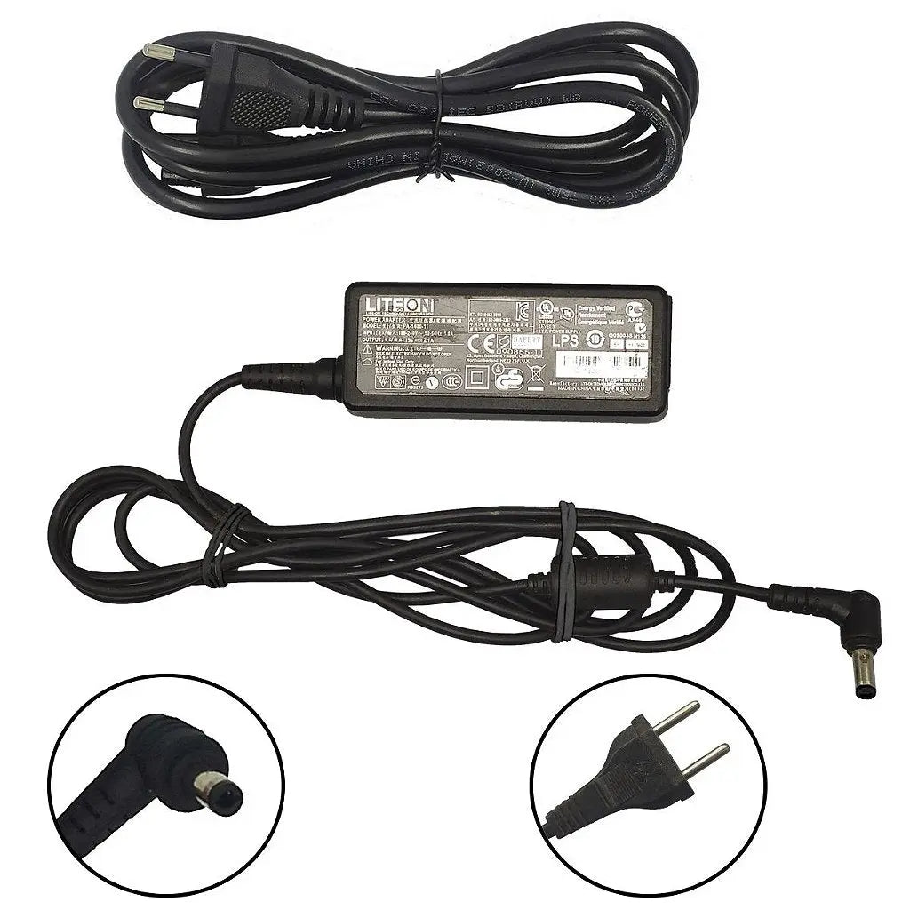 Carregador de Notebook Positivo Cce Toshiba Liteon Original 19v 2.1a 5.5 x 2.5mm