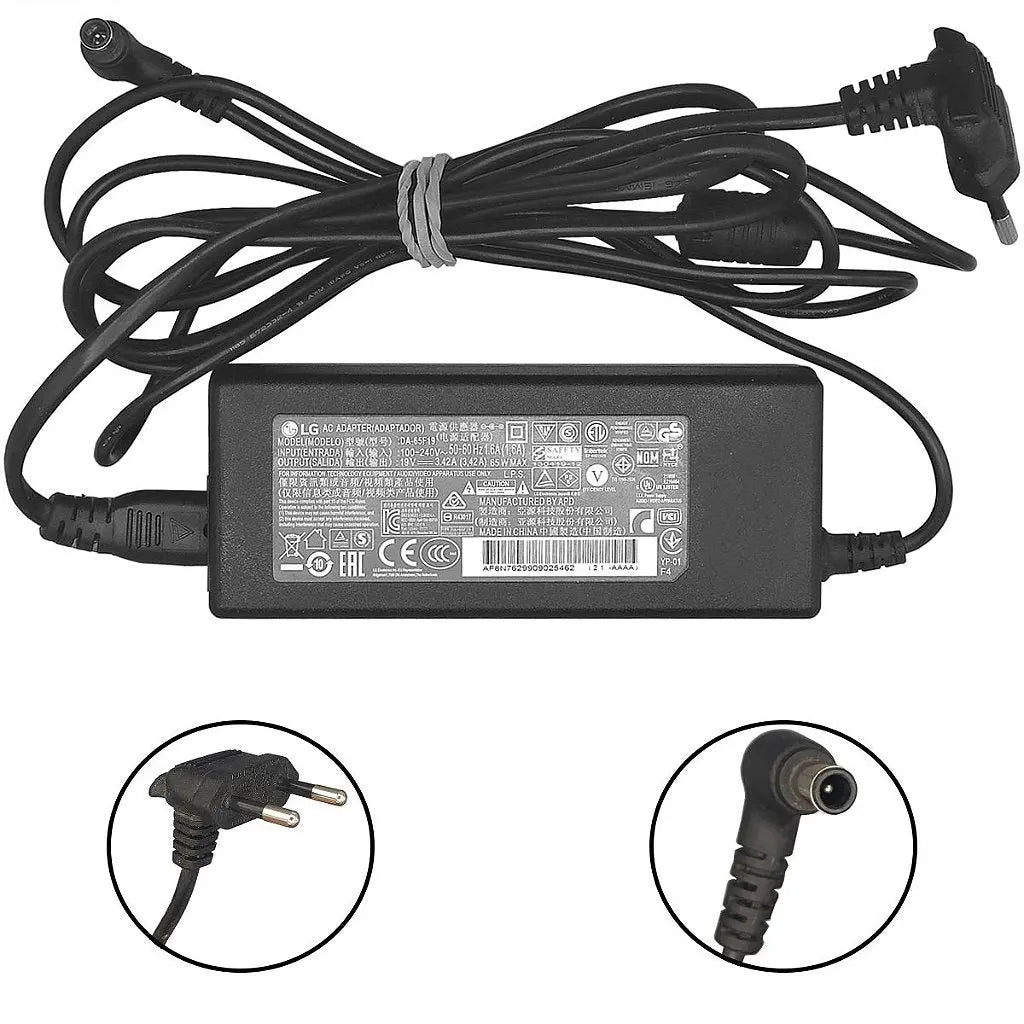 Carregador de Notebook Lg P430 19v 3.42a 65w 6.0mmx4.4mm Original