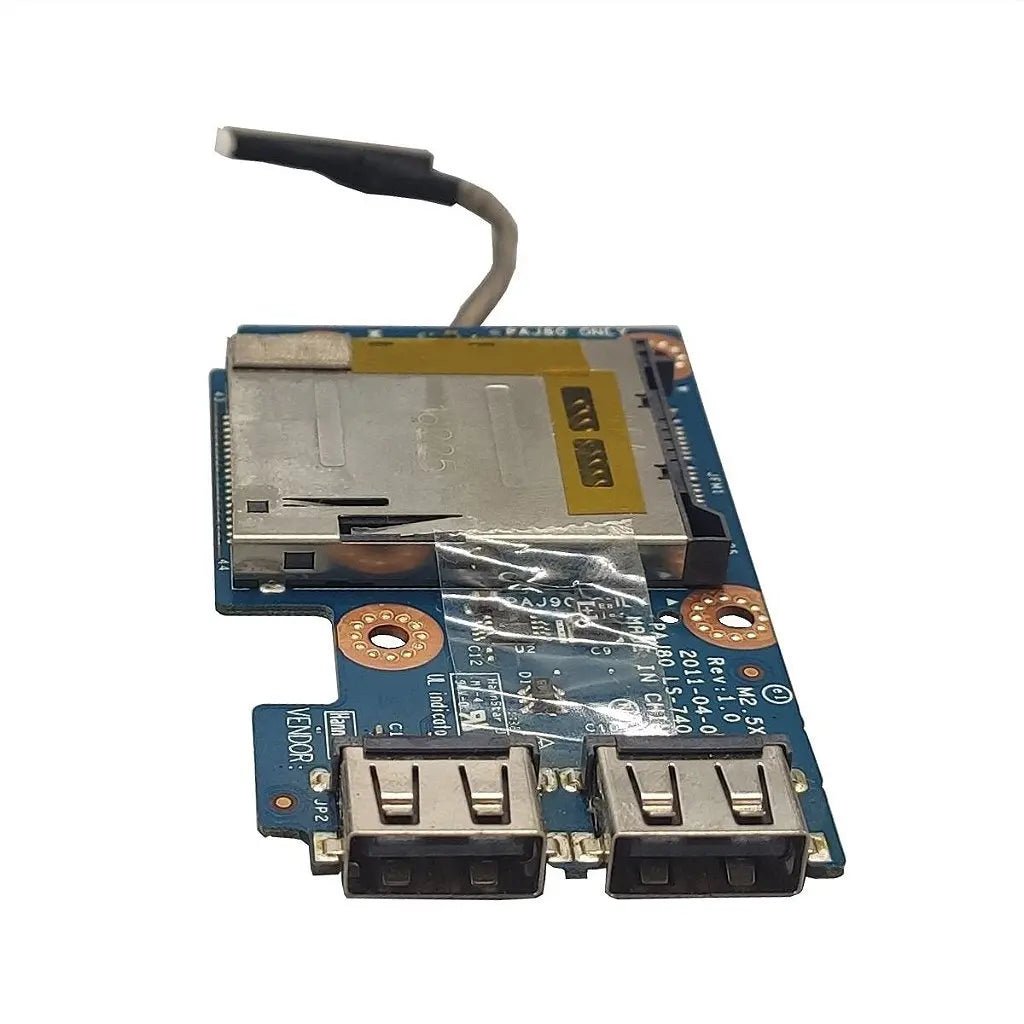 Placa Usb Sd Notebook Lg P430 Lgp43 Ls-7401p