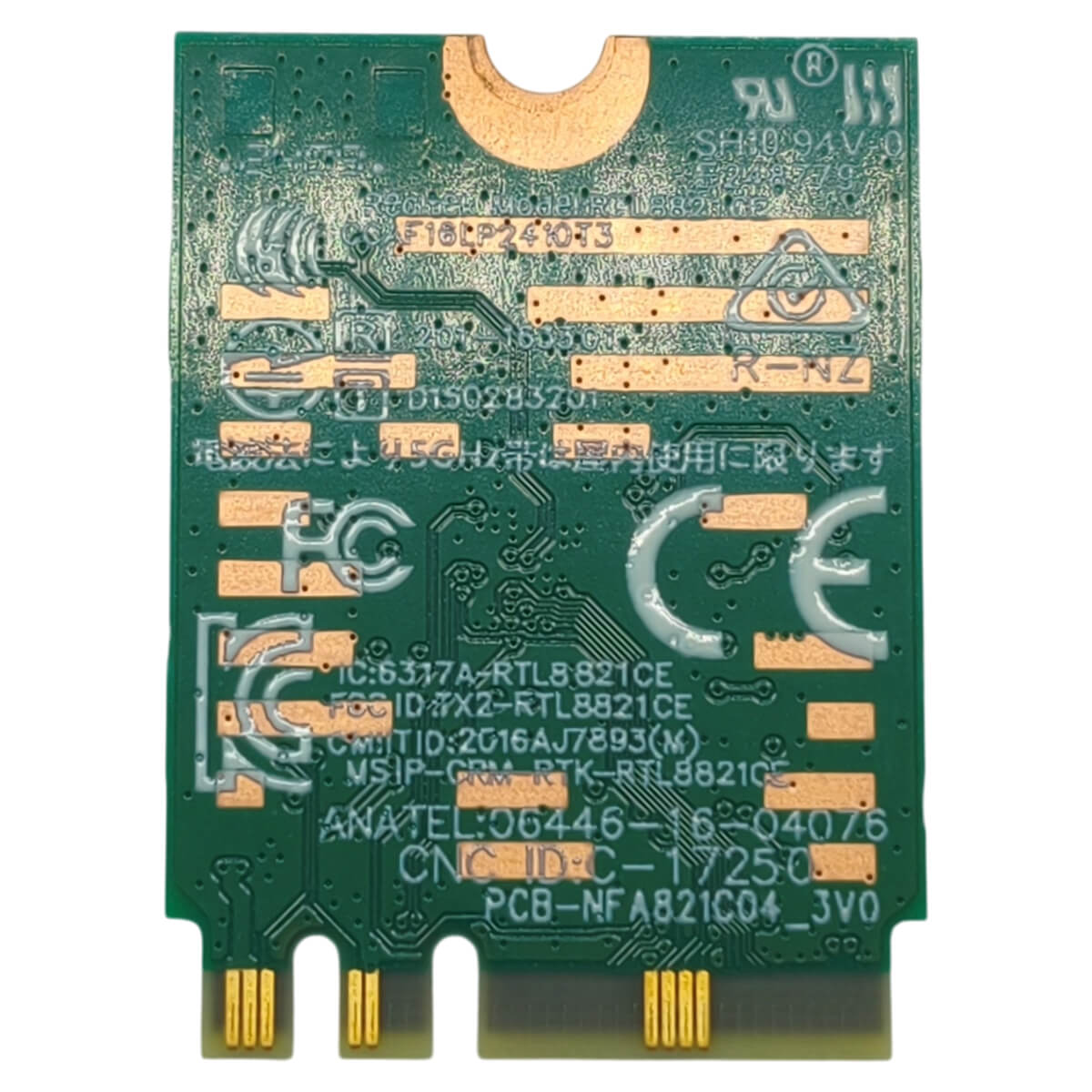 Placa WiFi Dell Inspiron 3510 3511 3515 3520 3521 3525 3530 Vostro 3400 3500 3510 3520 RTL8821CE BT5 0N33GX