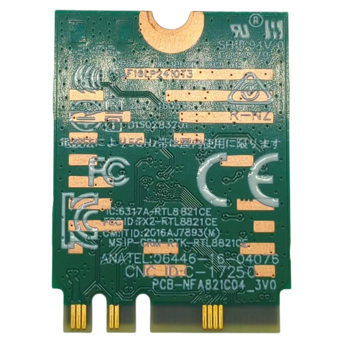 Placa WiFi Dell Inspiron 3510 3511 3515 3520 3521 3525 3530 Vostro 3400 3500 3510 3520 RTL8821CE BT5 0N33GX Realtek