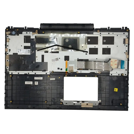 Carcaça Base Superior Com Teclado Retroiluminado Notebook Dell Inspiron 15 7566 7567 Preto