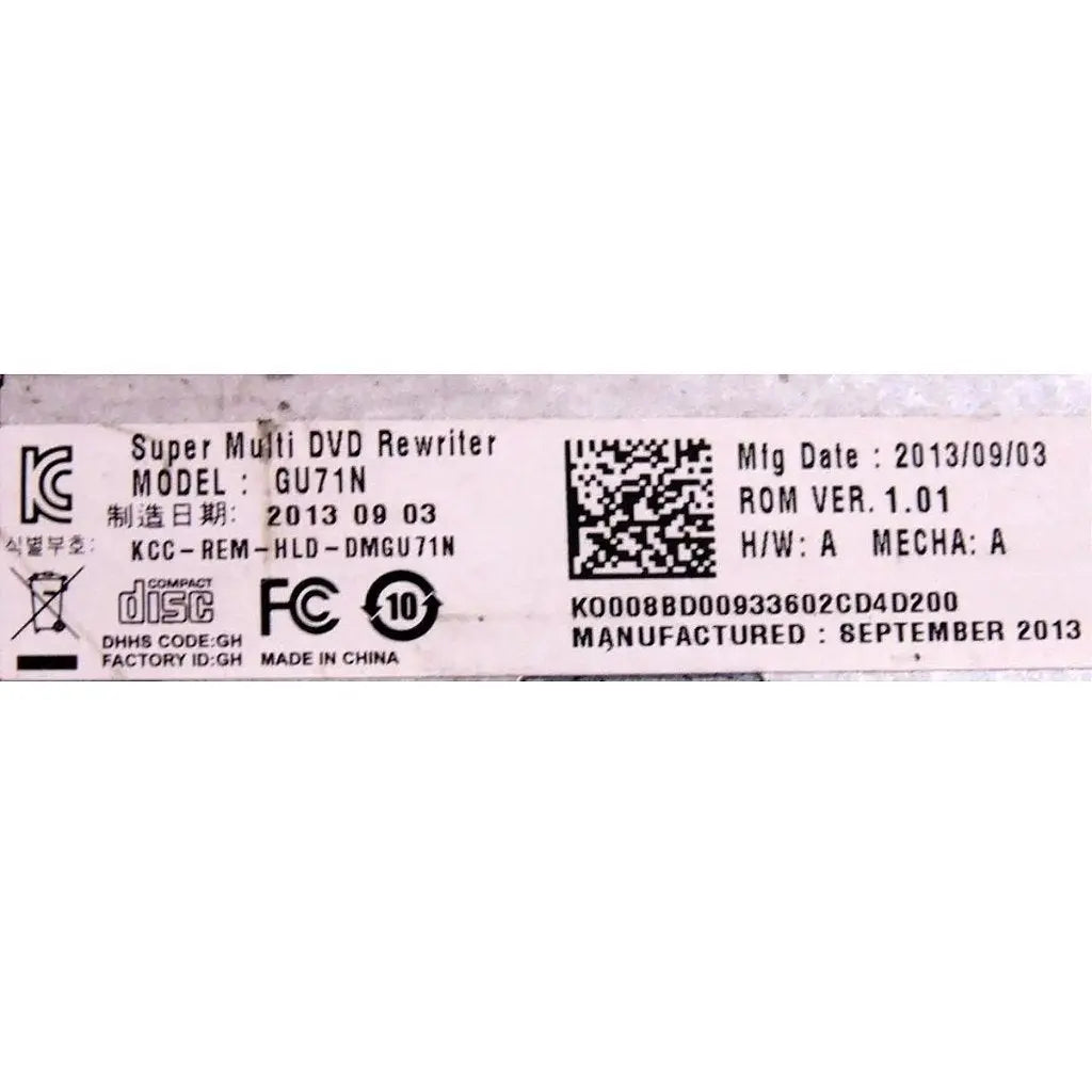 Gravador Leitor Dvd Slim Acer E1-572 E1-510 E1-532 Gu71n