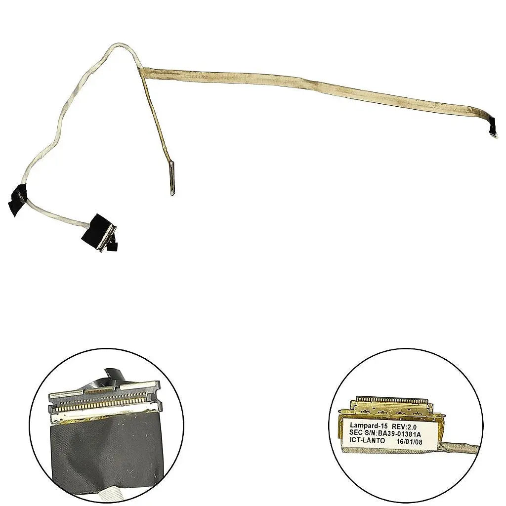 Cabo Flat Da Tela Notebook Samsung Np270e5k Ba39-01381a