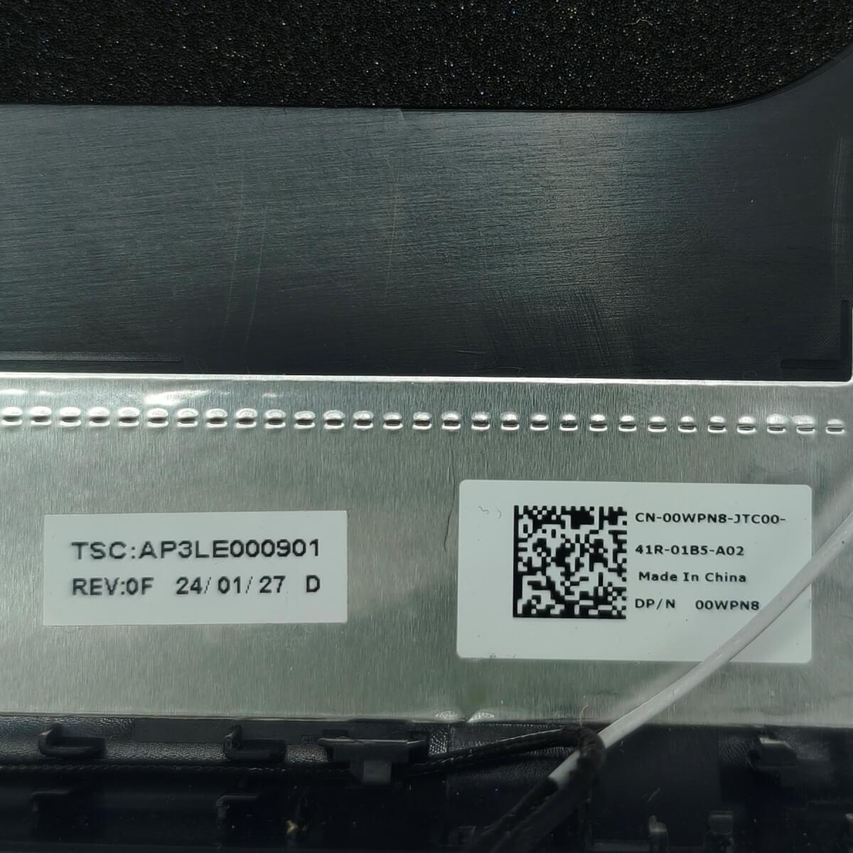 Tampa Tela Dell Inspiron 3510 3511 3515 3520 3521 3525 Cinza Escuro 00WPN8 AP3LE000901 Com Detalhe