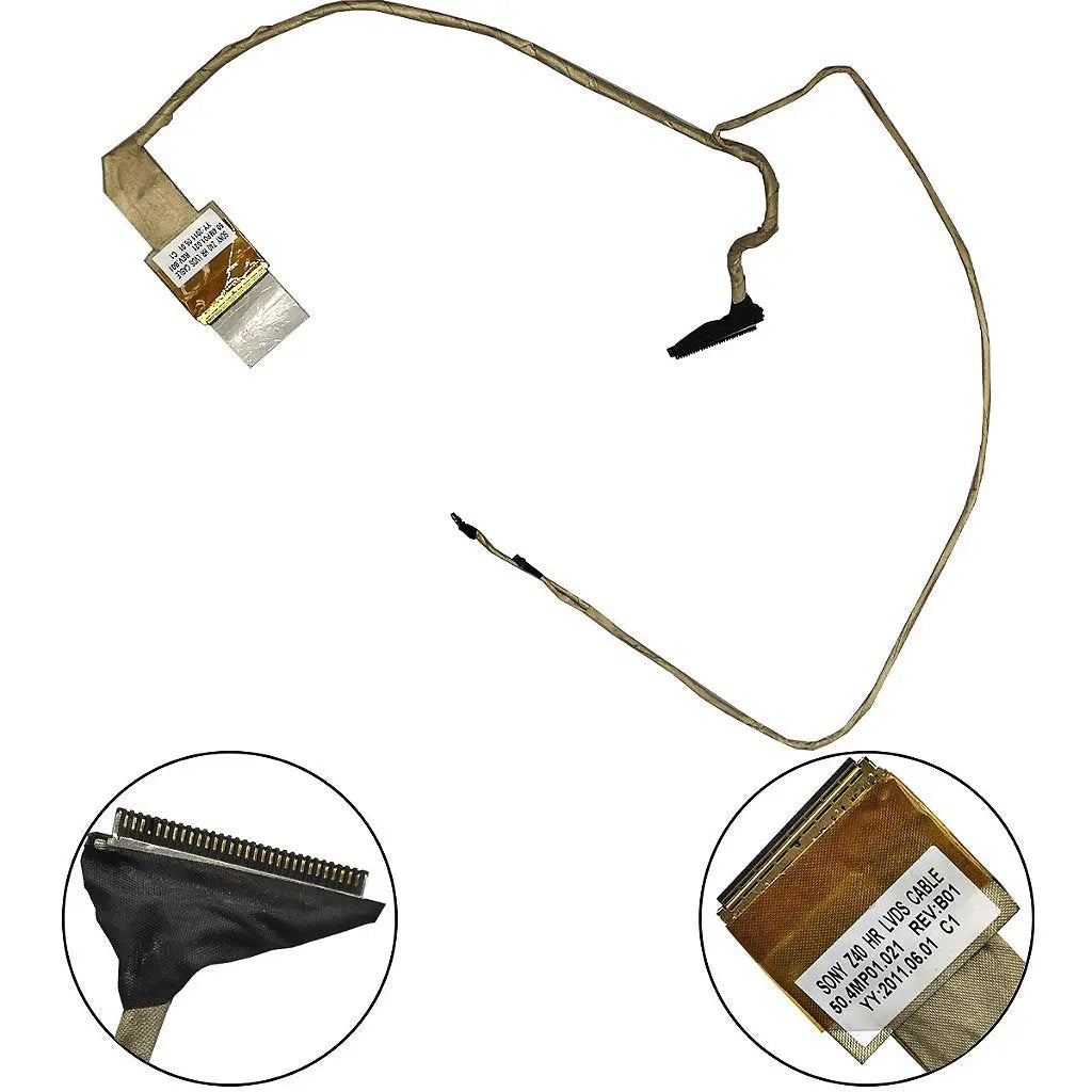 Cabo Flat da Tela Notebook Sony Vaio Pcg-61911x Pcg-61a12l 50.4mp01.021