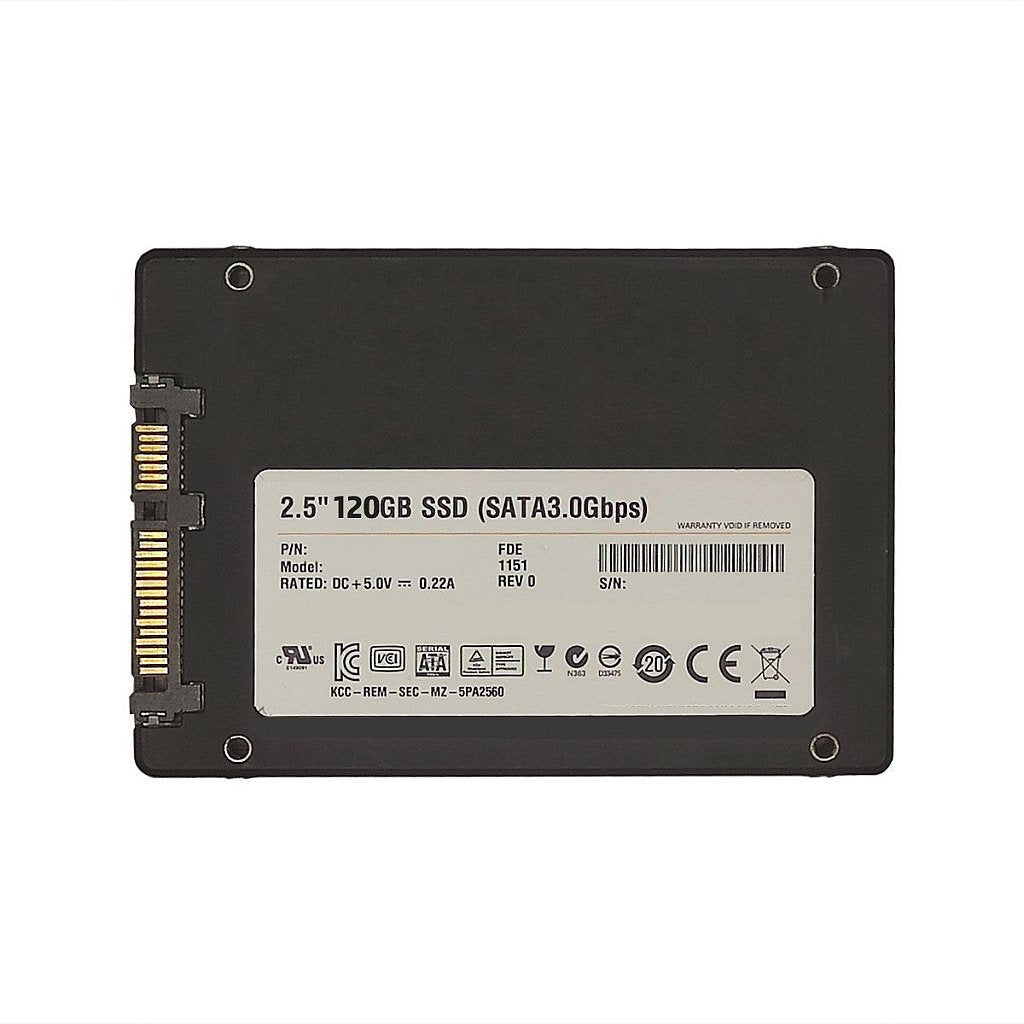 Ssd 120gb Sata 3 6gb/s 2.5'' Diversas Marcas