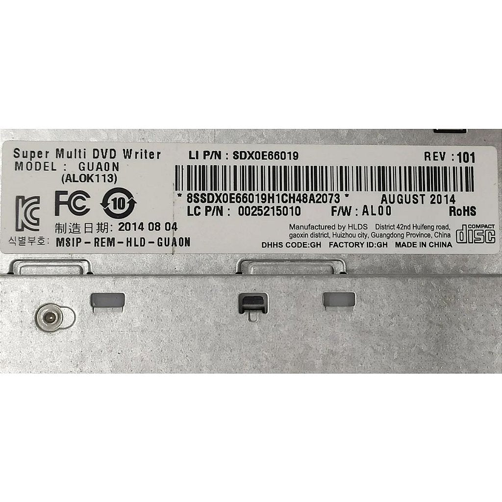 Gravador Dvd Notebook Acer E1-510 E1-572 E1-532 Gua0n