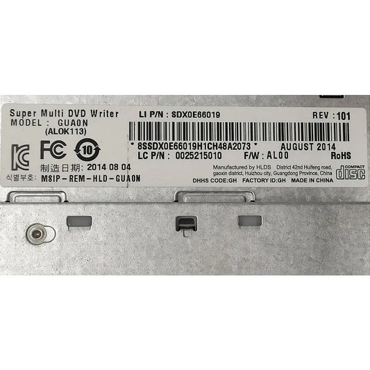 Gravador Dvd Notebook Acer E1-510 E1-572 E1-532 Gua0n