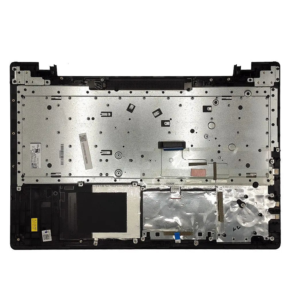 Carcaça Base Superior Com Teclado Notebook Lenovo Ideapad 110-15ibr Ap11s00080 - Detalhe
