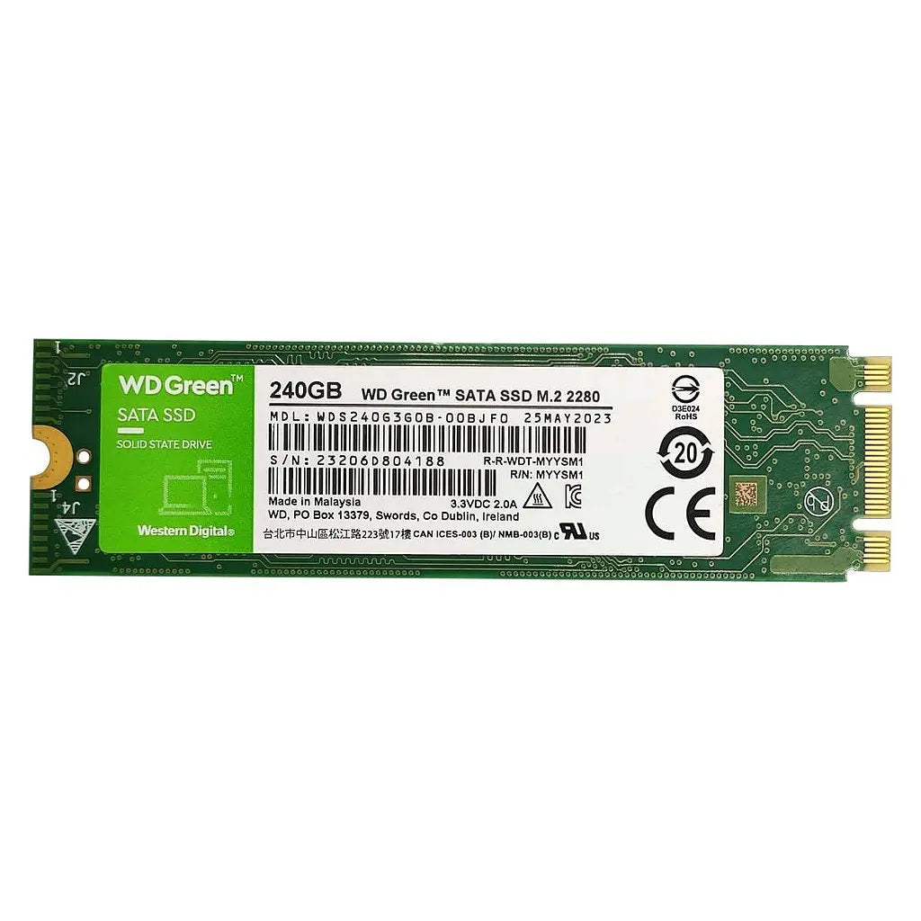 Ssd 240Gb M.2 2280 Sata 3 Wd Green