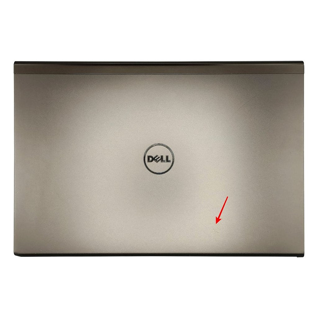 Carcaça Tampa Notebook Dell Precision M4800 A131cx Am0w1000500 Cinza Chumbo Com Detalhe