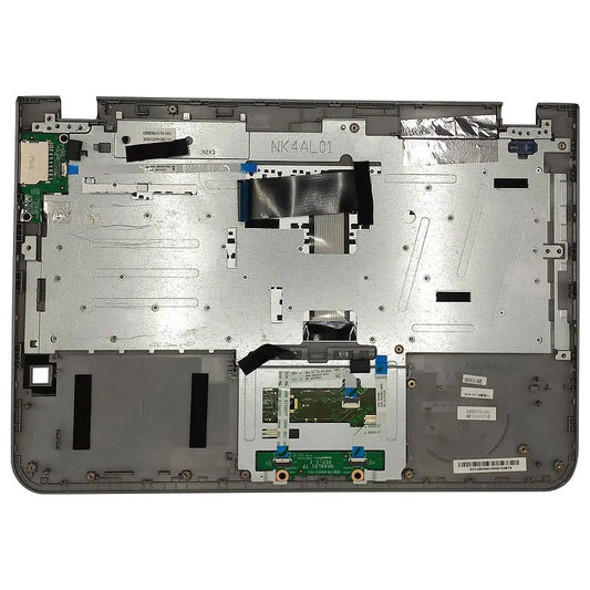 Carcaça Base Superior C/ Teclado Notebook Compaq Cq17 Prata